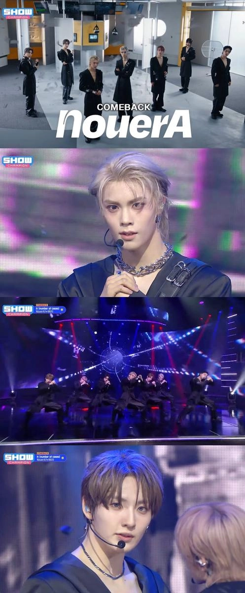 “누에라, ‘쇼챔피언’서 폭발한 블랙 카리스마→완벽 군무로 시선 사로잡았다”