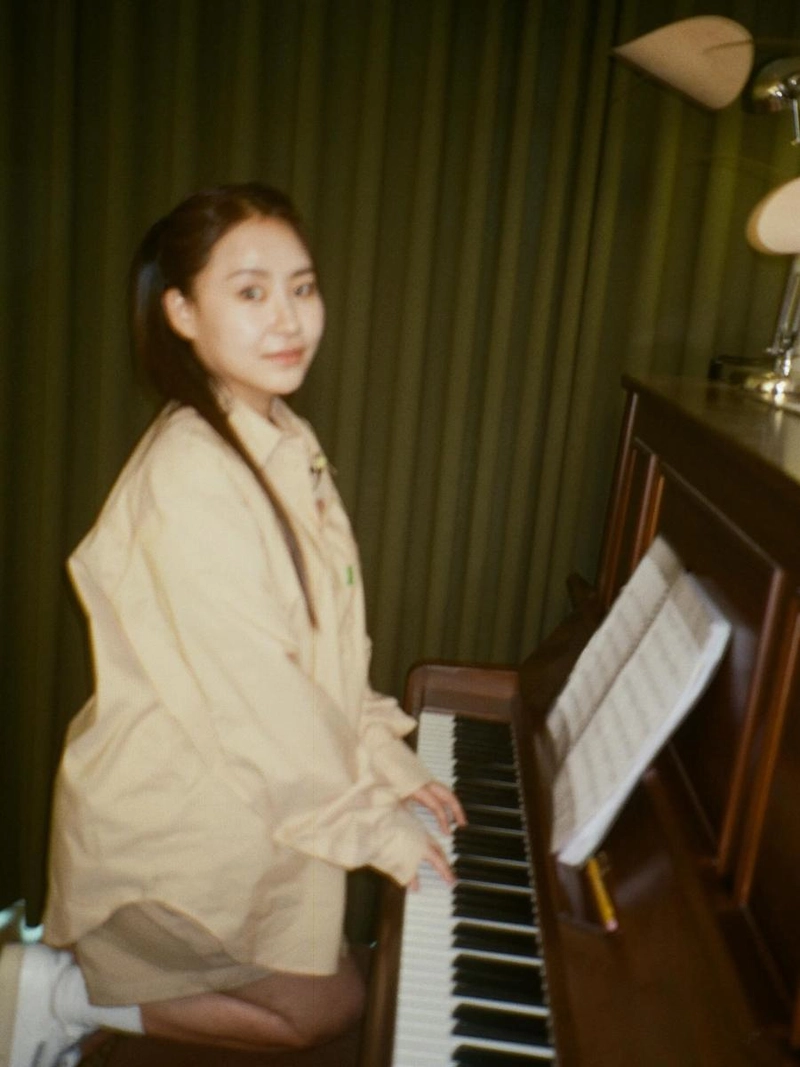 “I like u”…조현아, 피아노 앞 아침→잔잔한 여운 / 어반자카파 조현아 인스타그램