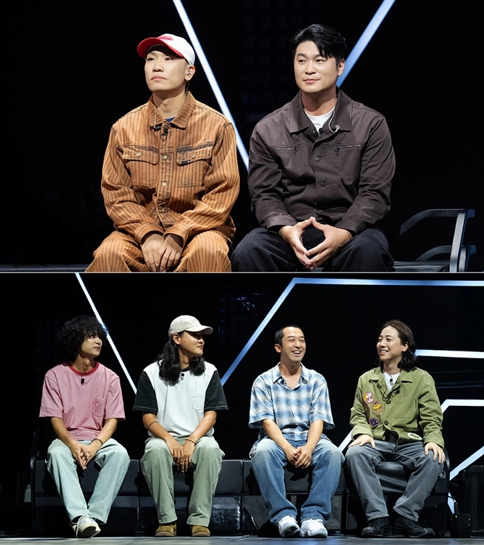 “넉살·다이나믹듀오, 예능 아닌 음악으로 맞붙다”…‘라이브 와이어’서 폭소 유발 발라드 배틀→팬심 기대감 / Mnet