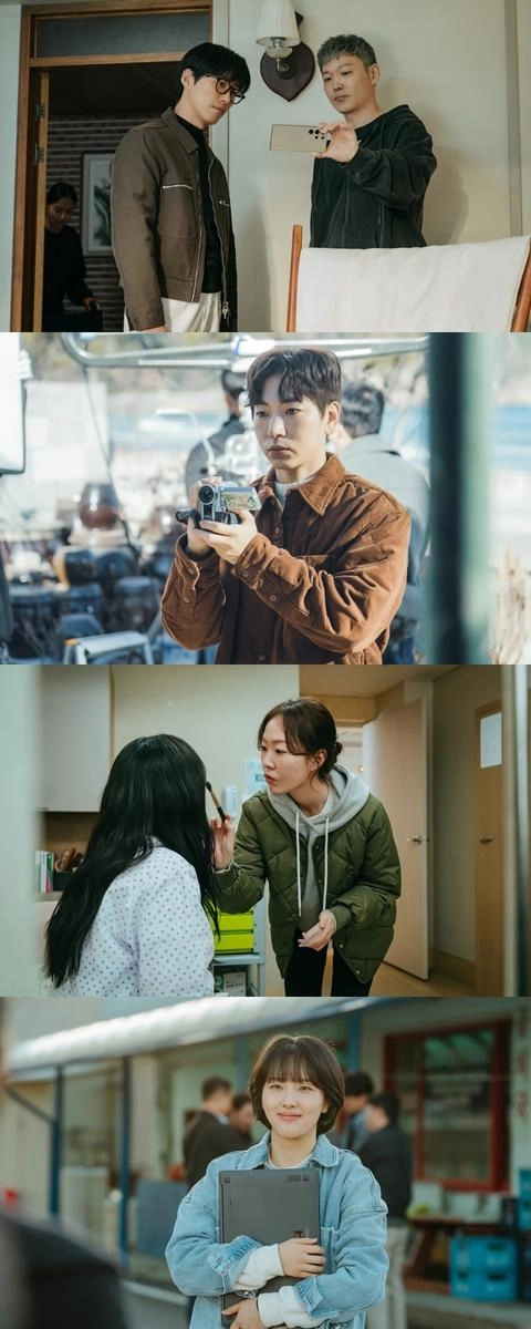 “영화 촬영장 설렘과 팀워크”…‘우리영화’ 허정도·주민경, 스태프 내 썸→새로운 로맨스 예고 / SBS