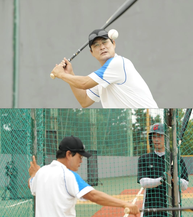 “최강야구 김태균·윤석민, 뜨거운 첫 훈련→강렬한 도전 의지 드러났다” / JTBC