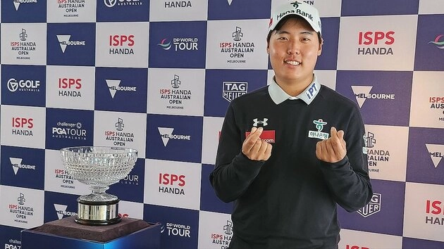“버디 8개 맹타”…이승민, US어댑티브 오픈 3년 연속 준우승 / 연합뉴스