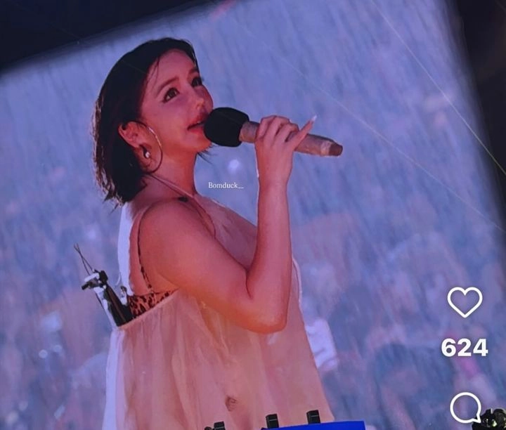 “메이크업 없이도 빛났다”…박봄, ‘워터밤’ 직캠 속 자연미모→팬들 찬사 쏟아져