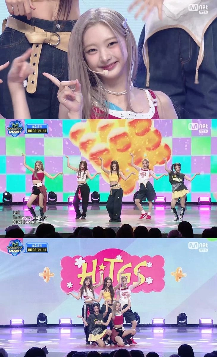 “HITGS 청량 자신감 폭발”…‘엠카운트다운’서 ‘CHARIZZMA’로 Z세대 저격→초고속 컴백 / Mnet