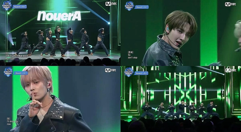 “누에라, ‘엠카운트다운’ 압도했다”…강렬한 ‘n’ 퍼포먼스→빌보드 루키 저력 과시 / Mnet