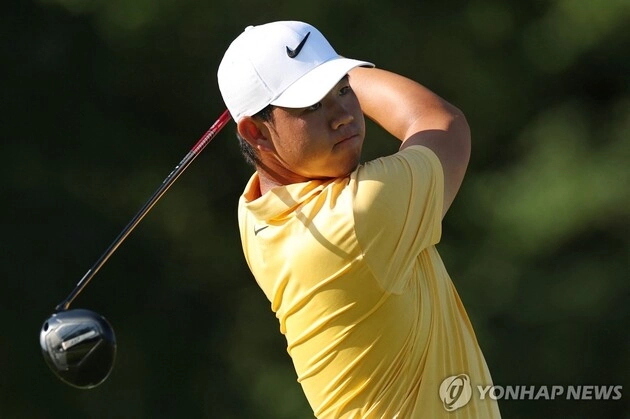 “버디 5개로 4언더파”…김주형, 스코틀랜드오픈 1R 공동 9위 / 연합뉴스