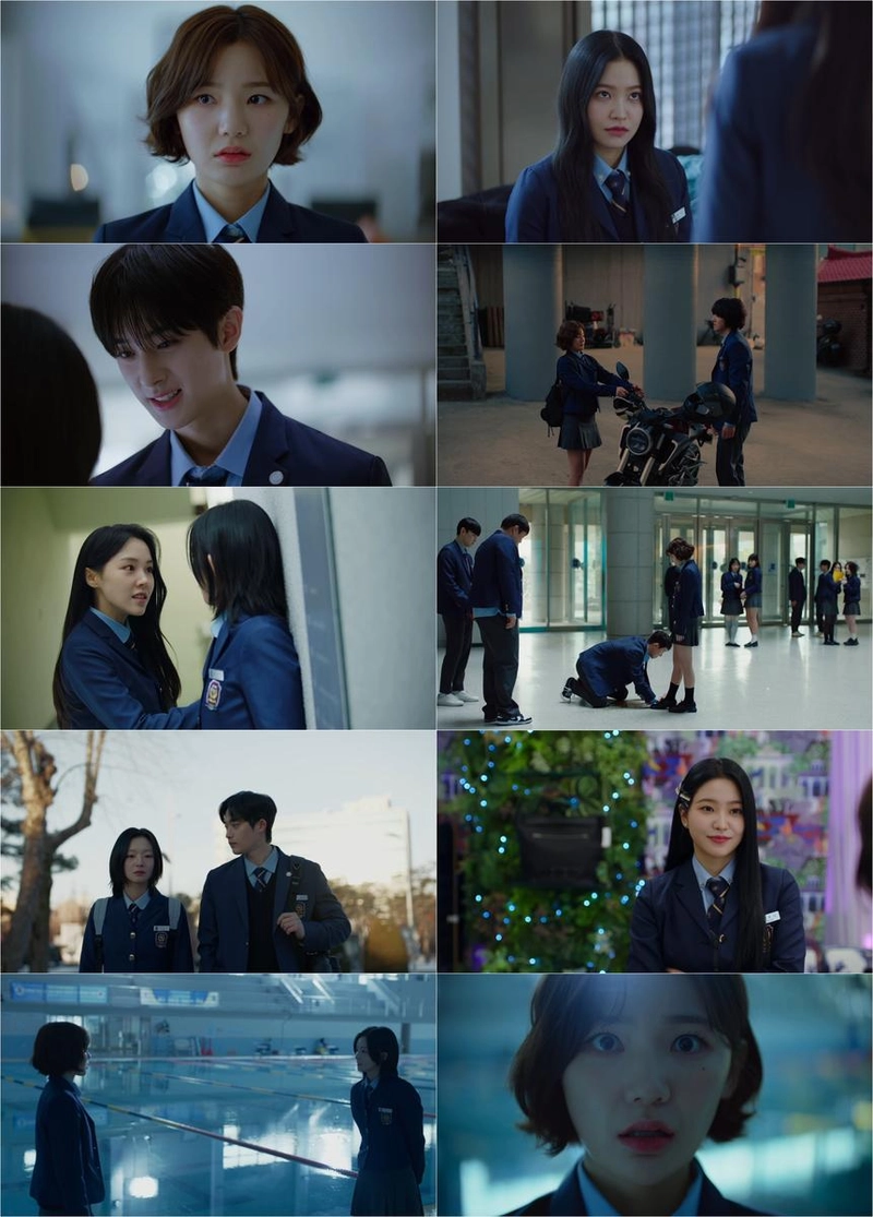 “이은샘, 통쾌한 복수로 긴장감 폭발”…‘청담국제고등학교 2’ 다이아몬드 6 합류→관계 변화 예고 / 드라마방송캡처