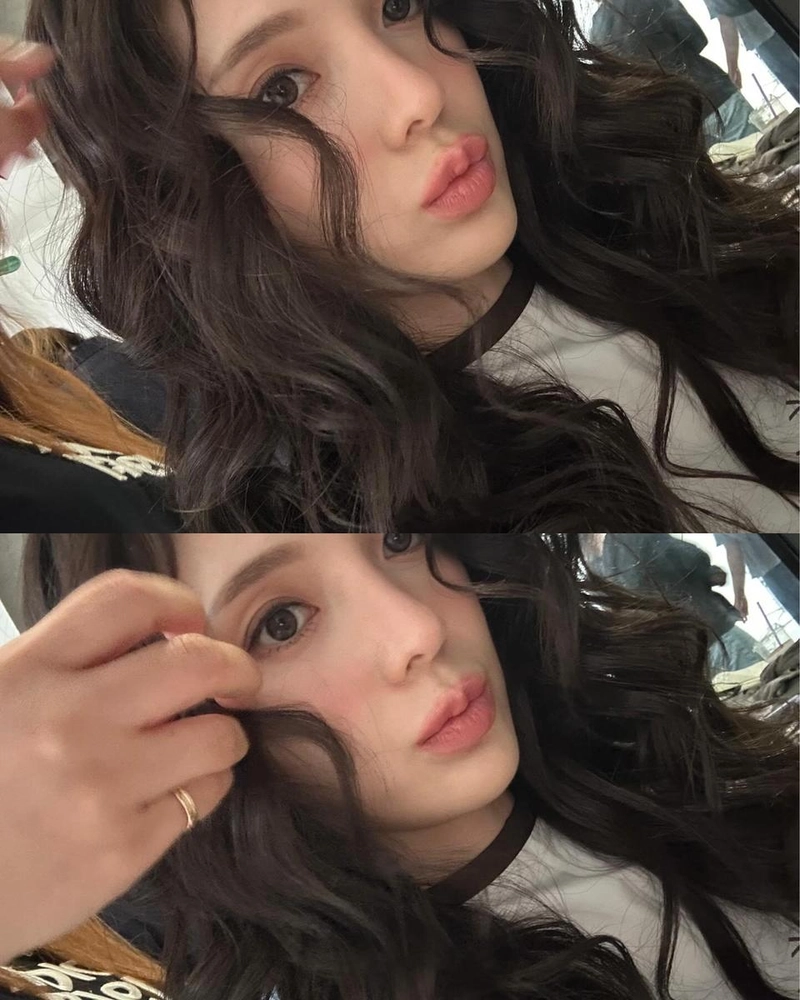 “흩날린 웨이브가 모든 걸 감쌌다”…조가빈, 고요한 시선→여름의 또렷한 존재감 / 걸그룹 나인뮤지스 소진 조가빈 인스타그램