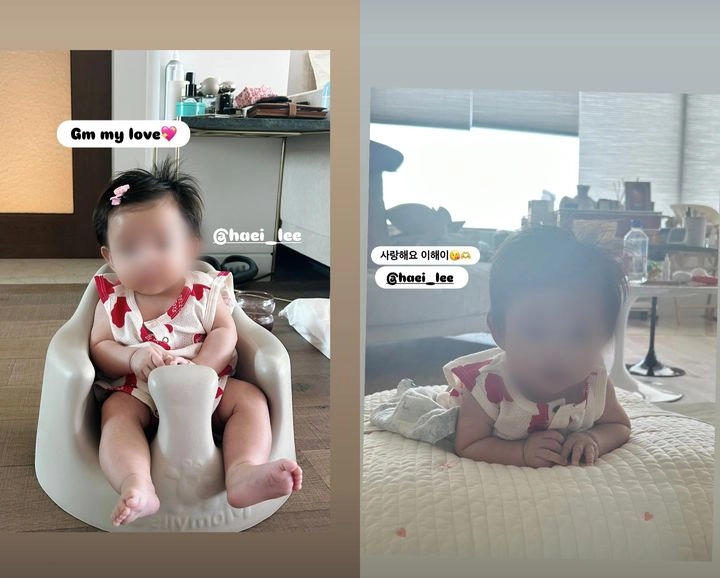“손담비 붕어빵 딸 공개”…이해이, 미모 닮은 일상샷→팬들 관심