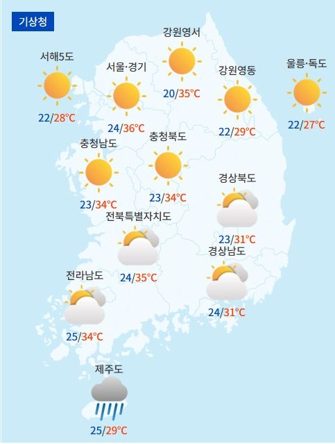전국날씨예보 / 케이웨더