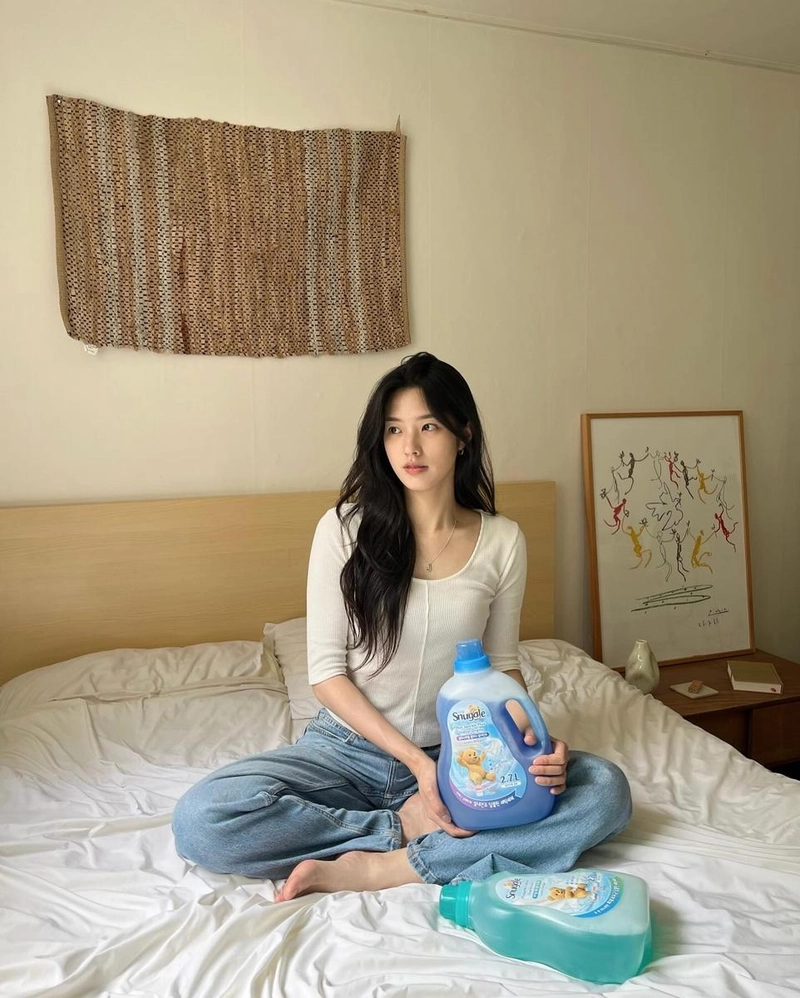 “빨래 시간, 요즘 더 좋아졌어요”…문지원, 고요한 오후→생활에 스며든 여유 / 하트페어링 출연자 문지원 인스타그램