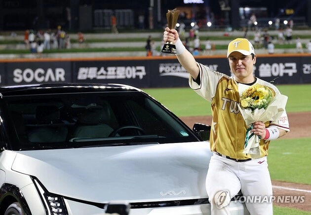 “투런 홈런 포함 3안타”…박동원, 올스타전 MVP 수상으로 LG 14년 만에 영예 / 연합뉴스