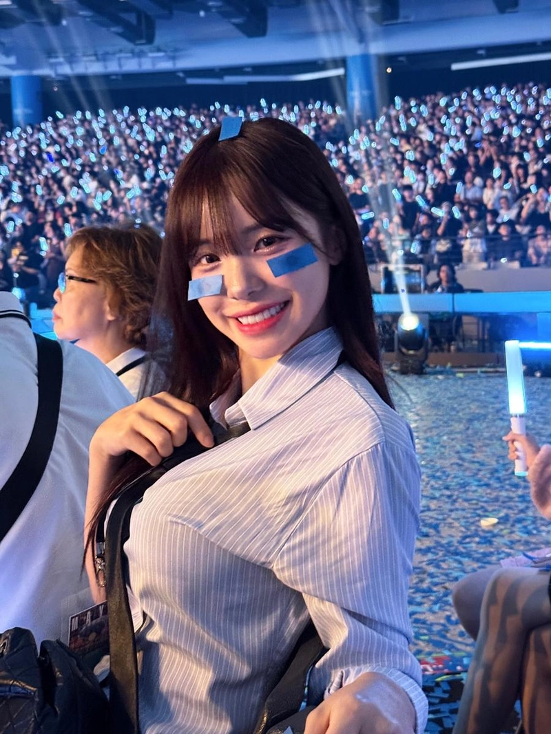 “오늘 밤의 설렘이 전해졌다”…이다혜, 여름 콘서트→빛나는 청춘의 미소 / 치어리더 이다혜 인스타그램