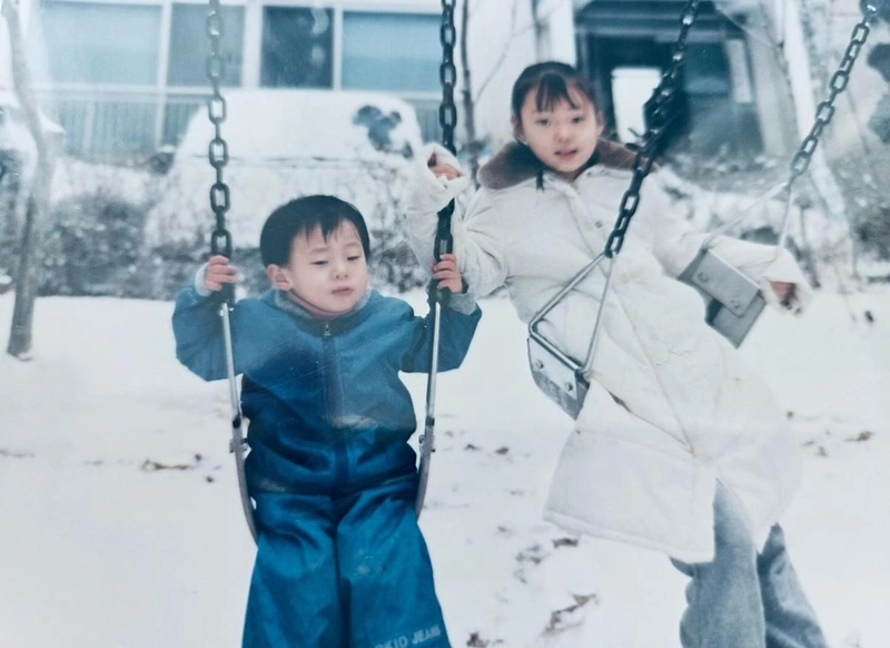 “눈 내린 기억의 저편”…유유진, 순백 감성→어린 시절 소환 / 배우 유유진 인스타그램