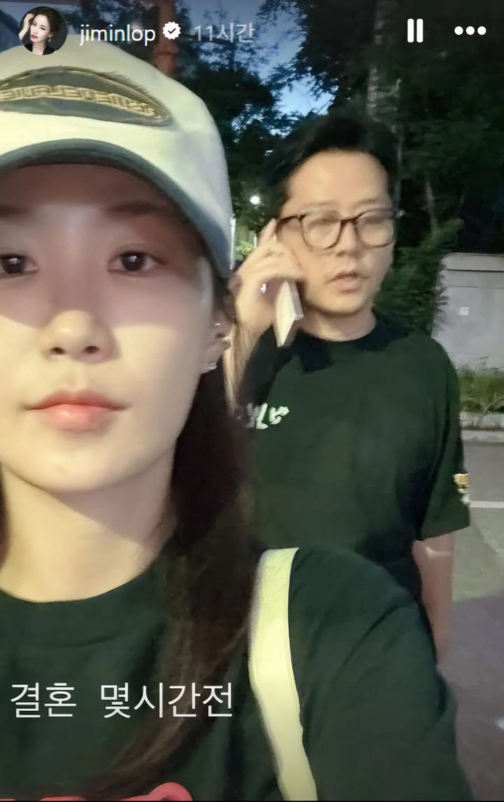 “김준호♥김지민, 결혼식 전 마지막 데이트”…‘웨딩마치’ 앞두고 행복한 순간→하객 1200명 기대