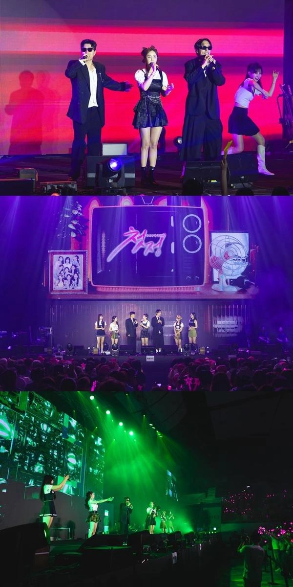 “코요태 의리 무대에 모두 들썩”…‘미스트롯’ 콘서트장 뜨겁게 물들다