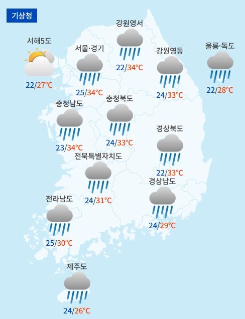전국날씨예보 / 케이웨더