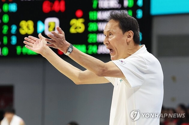 “3쿼터 리바운드 우세”…안준호, 한일전 2연승 지휘하며 아시아컵 준비 박차 / 연합뉴스