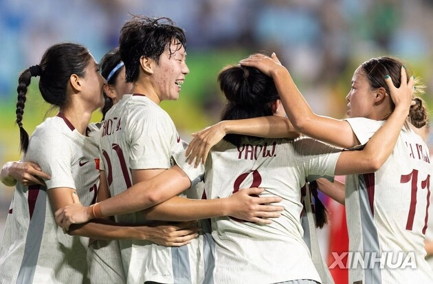 “사오쯔친 멀티골 활약”…중국, 대만에 4-2 승리로 첫 승 신고 / 연합뉴스