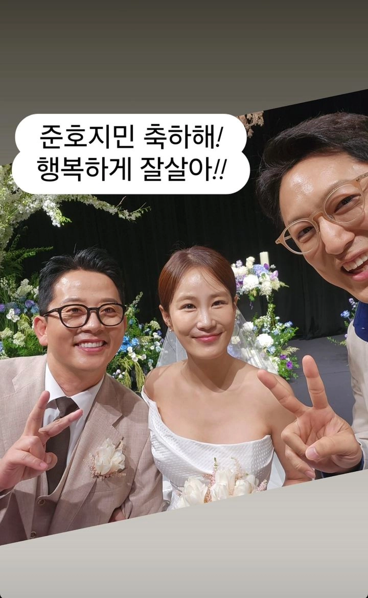 “함께 웃은 순간의 약속”…김준호·김지민, 웨딩으로 완성한 사랑→새로운 출발