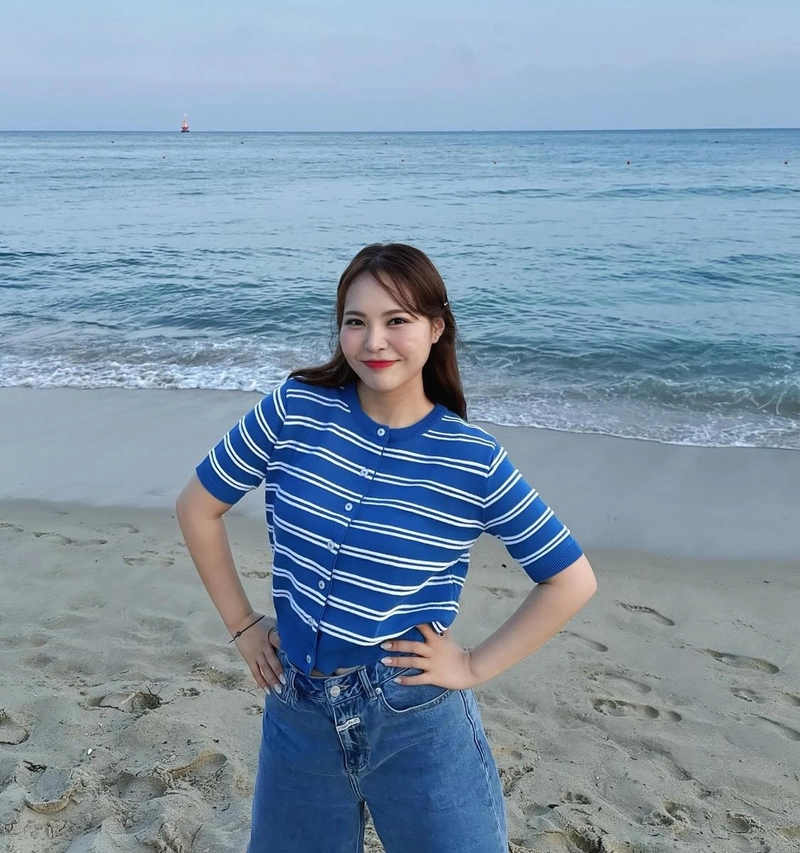 “더운 여름 꿀맛 자유시간”…미스김, 해변의 청량→일상 휴식 인증 / 가수 미스김 인스타그램