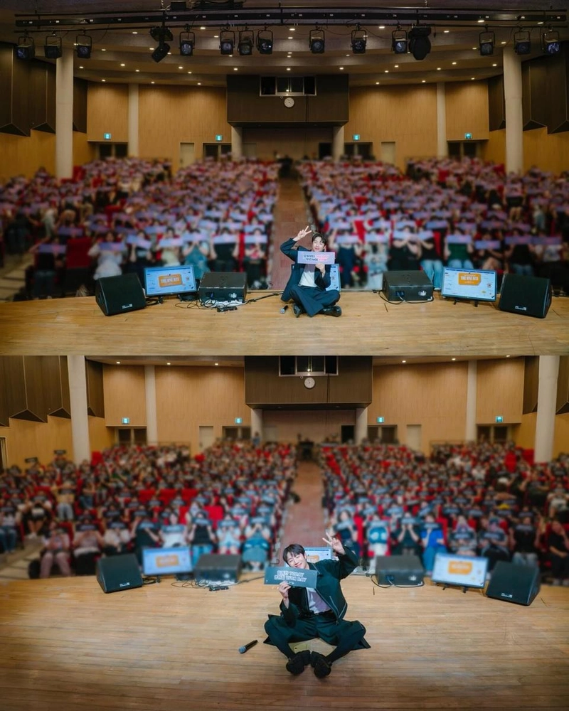 “평생 잊지 못할 하루”…정준원, 환한 미소→무대 위 뜨거운 소감 / 배우 정준원 인스타그램