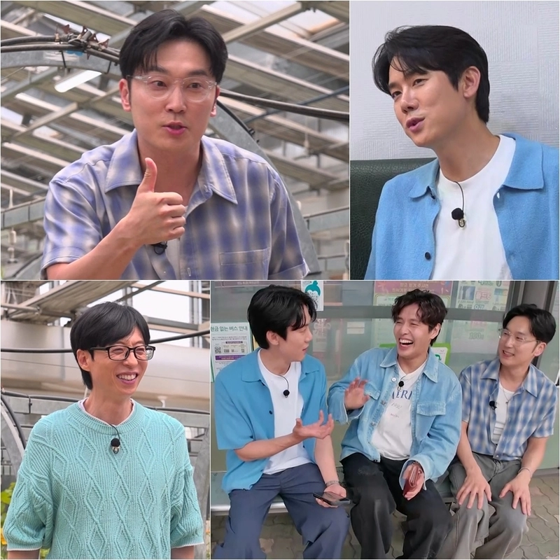 “사투리로 의기투합한 순간”…틈만 나면 유연석·강하늘·서현우, 유재석과 찰떡 케미→일상에 스며든 웃음