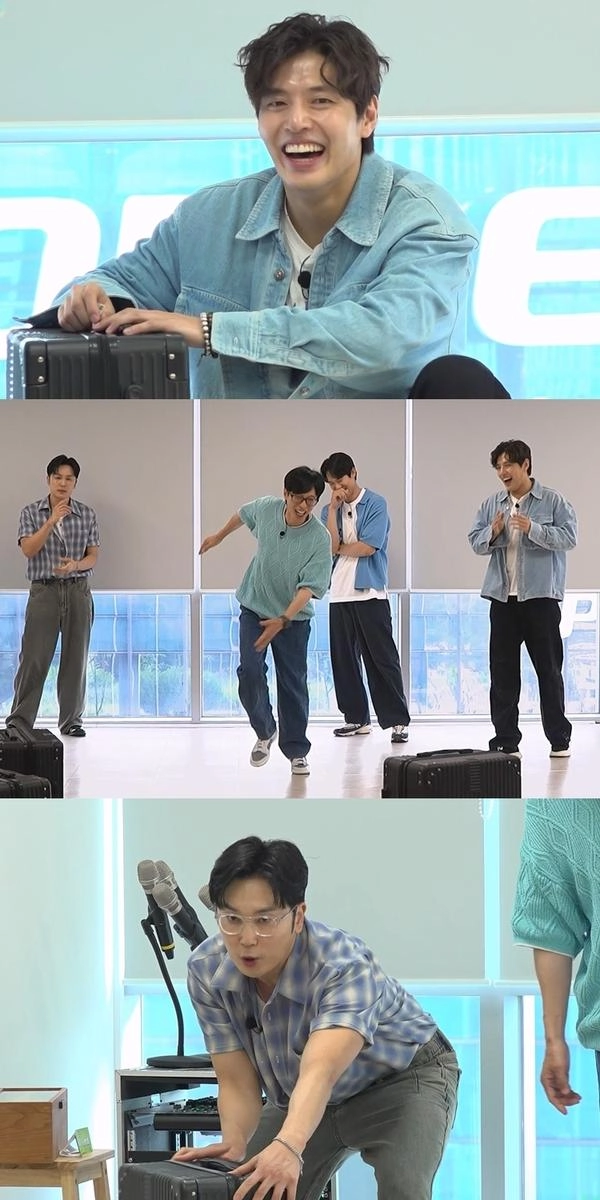“영미! 영미!”…‘틈만 나면,’ 강하늘·서현우, 캐리어 컬링→연기력 만점 상황극 폭발 / SBS