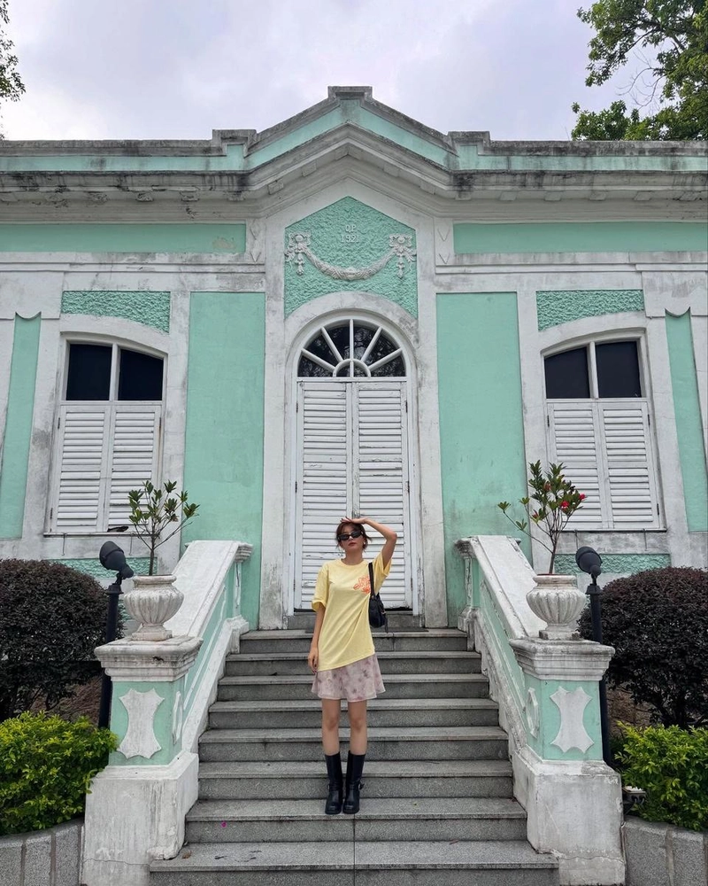 “다양하게 즐긴 하루”…강슬기, 마카오 여름→레트로 감성 여행 / 걸그룹 레드벨벳 강슬기 인스타그램