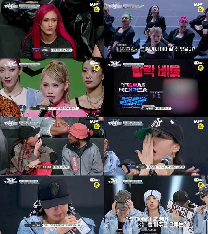 “집에 가고 싶지 않아”…범접, ‘스우파3’ 준결승서 눈물의 배틀→최후 대결 앞둔 네 팀 운명
