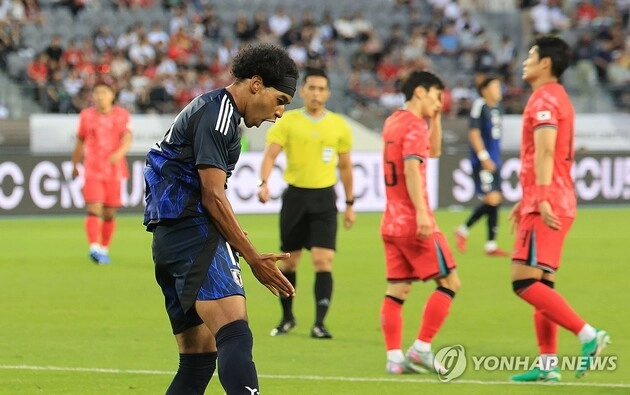 “저메인 선제 결승골”…한국, 안방 한일전 3연패로 동아시안컵 준우승 / 연합뉴스