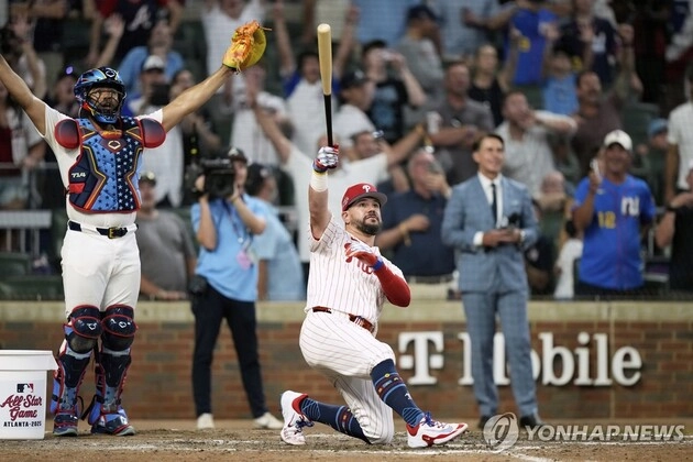 “홈런 타이브레이커 3방”…슈워버, MLB 올스타전 MVP 등극 / 연합뉴스