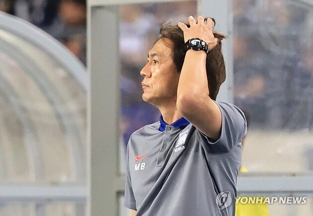 “스리백 실험에도 우승 실패”…홍명보호, 일본에 무릎 동아시안컵 결산 / 연합뉴스
