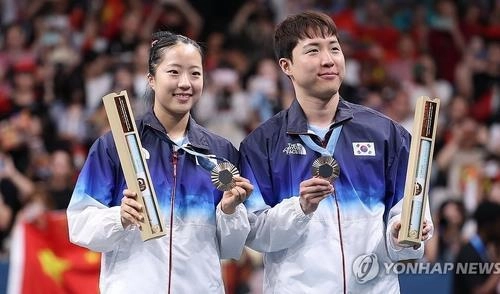 “혼성단체전 신설”…탁구, LA 올림픽서 라켓 종목 최다 금메달 도전 / 연합뉴스