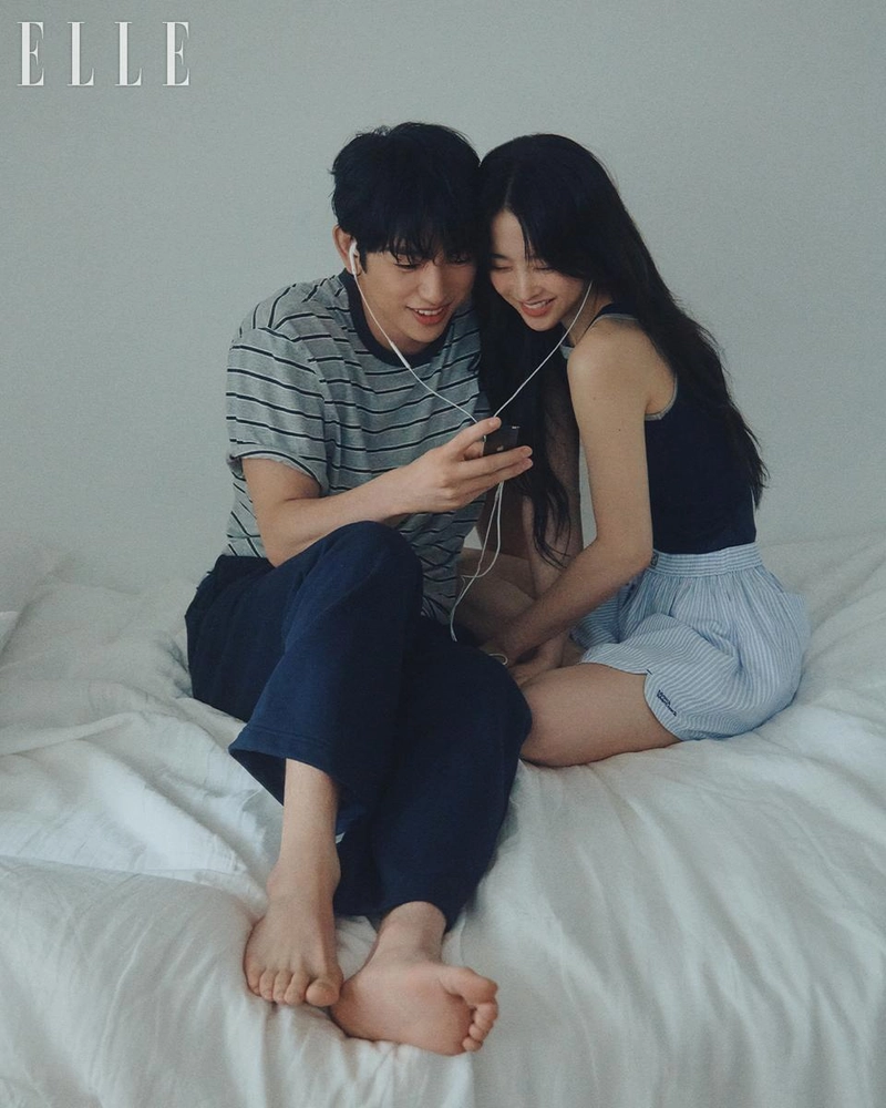“함께한 서울 속 성장 이야기”…박보영·박진영, ‘엘르’ 커플 화보로 남긴 진심→새로운 여운 / 엘르코리아