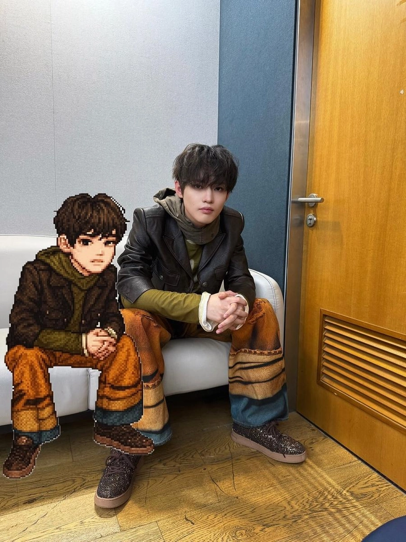 “첫방 기다렸던 그 표정”…천러, 픽셀 소년과 만남→현실과 상상의 경계 / 그룹 NCT 천러 인스타그램