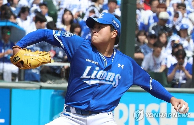 “노히트노런 투혼이 부상 악화”…삼성 이승현, 팔꿈치 골절로 시즌 아웃 / 연합뉴스