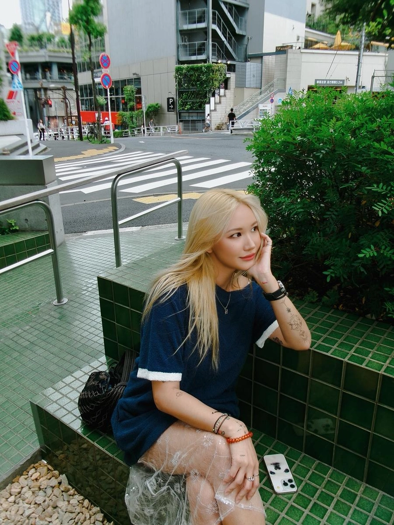 “푸른 도심 속 낙원”…안효진, 여름 오후→자유로운 여유 / 걸그룹 EXID 엘리 안효진 인스타그램