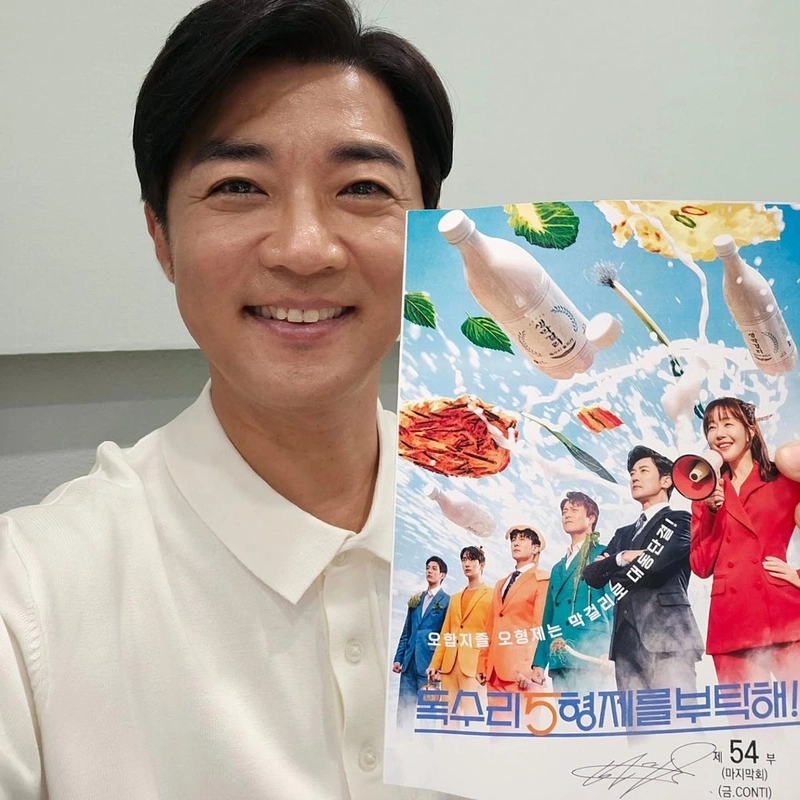 “끝까지 많은 시청 바랍니다”…안재욱, 환한 응원 미소→마지막회 앞둔 설렘 / 배우 안재욱 인스타그램
