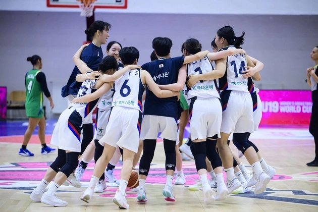 “이민지 28점 맹폭”…U-19 여자농구, 브라질 꺾고 순위결정전 승리 / 연합뉴스