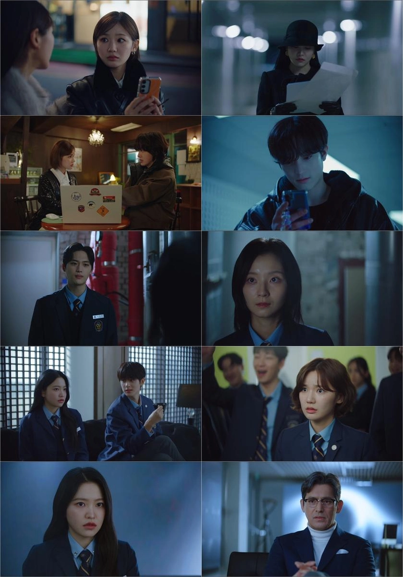 “벼랑 끝 퀸의 절규”…김예림, ‘청담국제고등학교 2’서 추락 위기→진실 향한 집요한 추격 / 드라마  방송 캡처