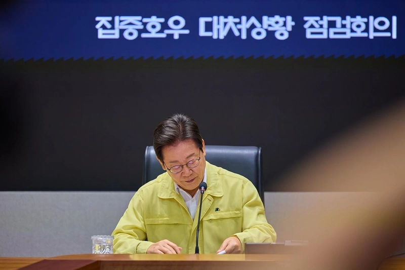 “국민 안전이 최우선입니다”…이재명, 침착한 대응→재난 현장 집중 / 정치인 이재명 인스타그램