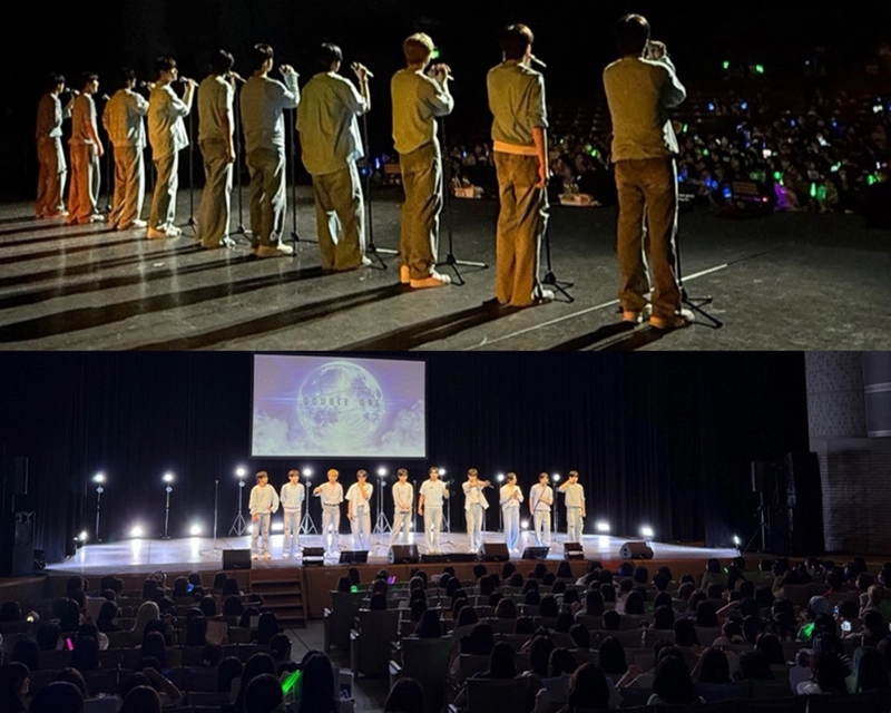“오사카를 물들인 열정”…더블원, ‘첫 일본 팬미팅’ 현장→팬과 눈맞춤 성료