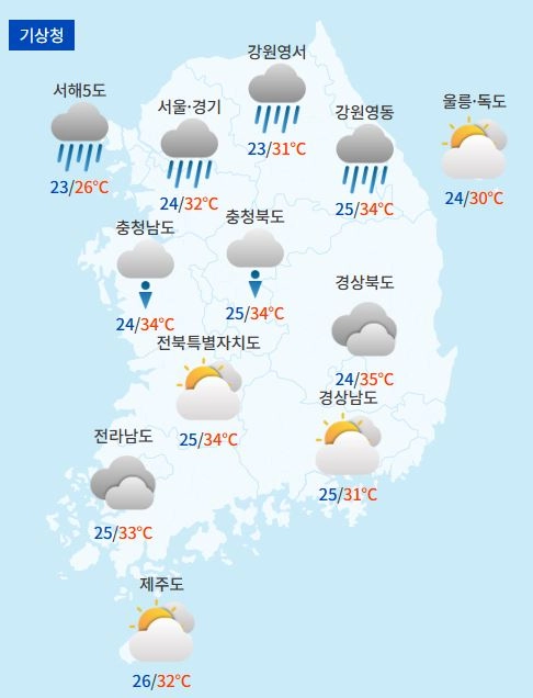 전국날씨예보 / 케이웨더