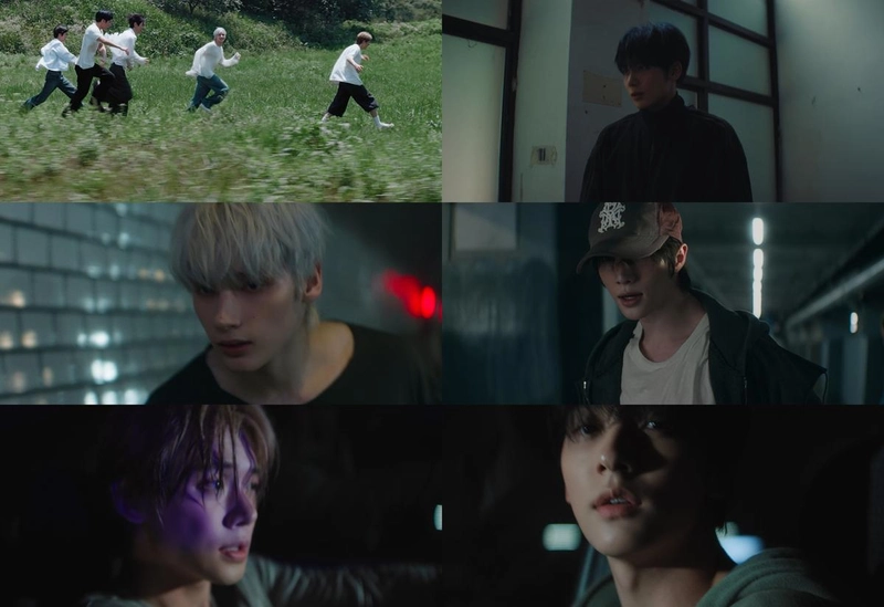 “불꽃 속의 아름다움”…투모로우바이투게더·‘Beautiful Strangers’ MV 티저→절정 드라마 예고