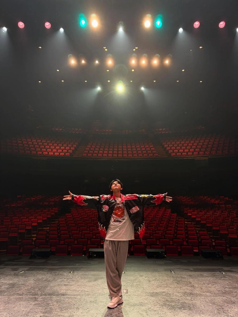 “good bye jason”…김동현, 무대의 여운→빈 객석 앞 깊은 울림 / 그룹 골든차일드 김동현 인스타그램