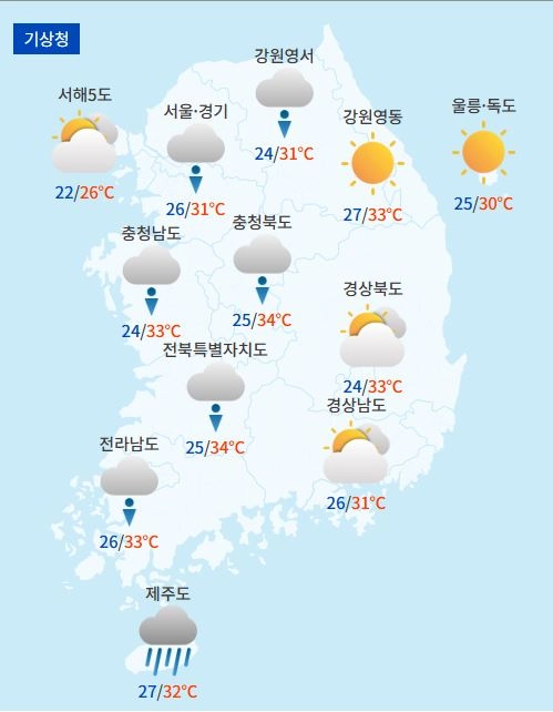 전국날씨예보 / 케이웨더