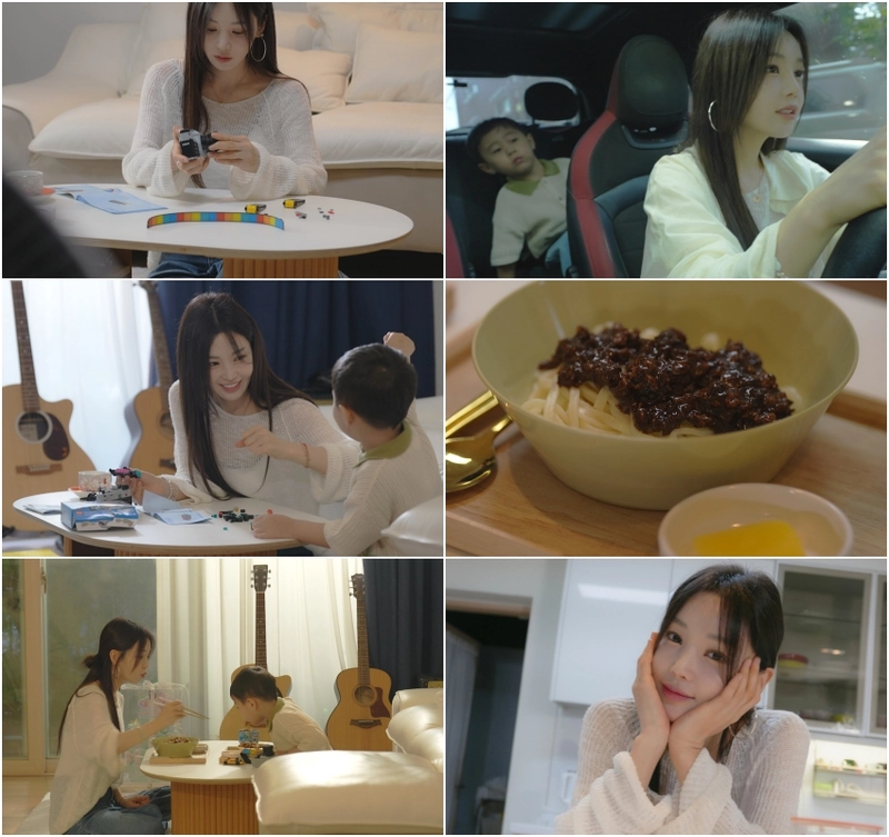 “소중한 사람을 위해”…남규리, ‘귤멍’ 속 조카와 눈맞춤→힐링 육아 브이로그 화제 / 남규리유튜브채널