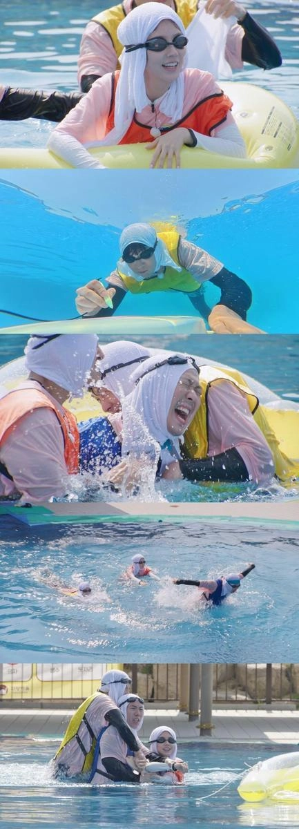 워터밤 물싸움 한가운데…‘런닝맨’ 미연, 기발한 속담→청량 감동 선사 / SBS