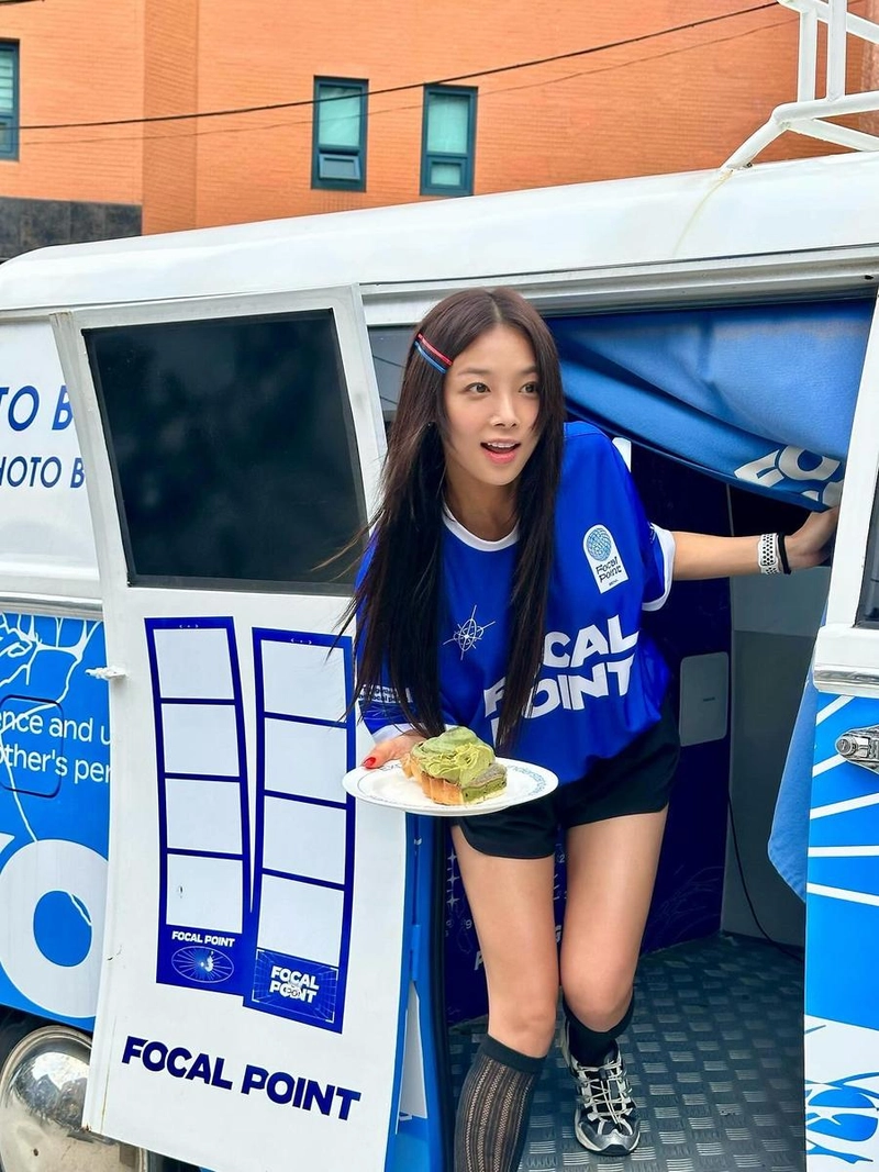“matcha 큥 하이”…유빈, 청량한 여름→풋풋한 미소로 물들이다 / 걸그룹 원더걸스 유빈 인스타그램